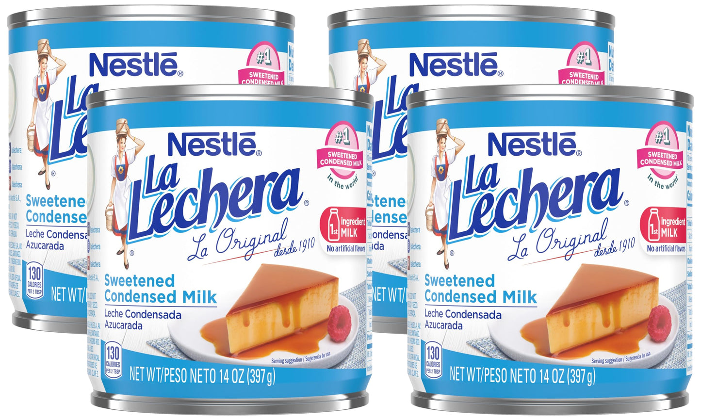 Nestle La Lechera Sweetened Condensed Milk (Pack Of 4)