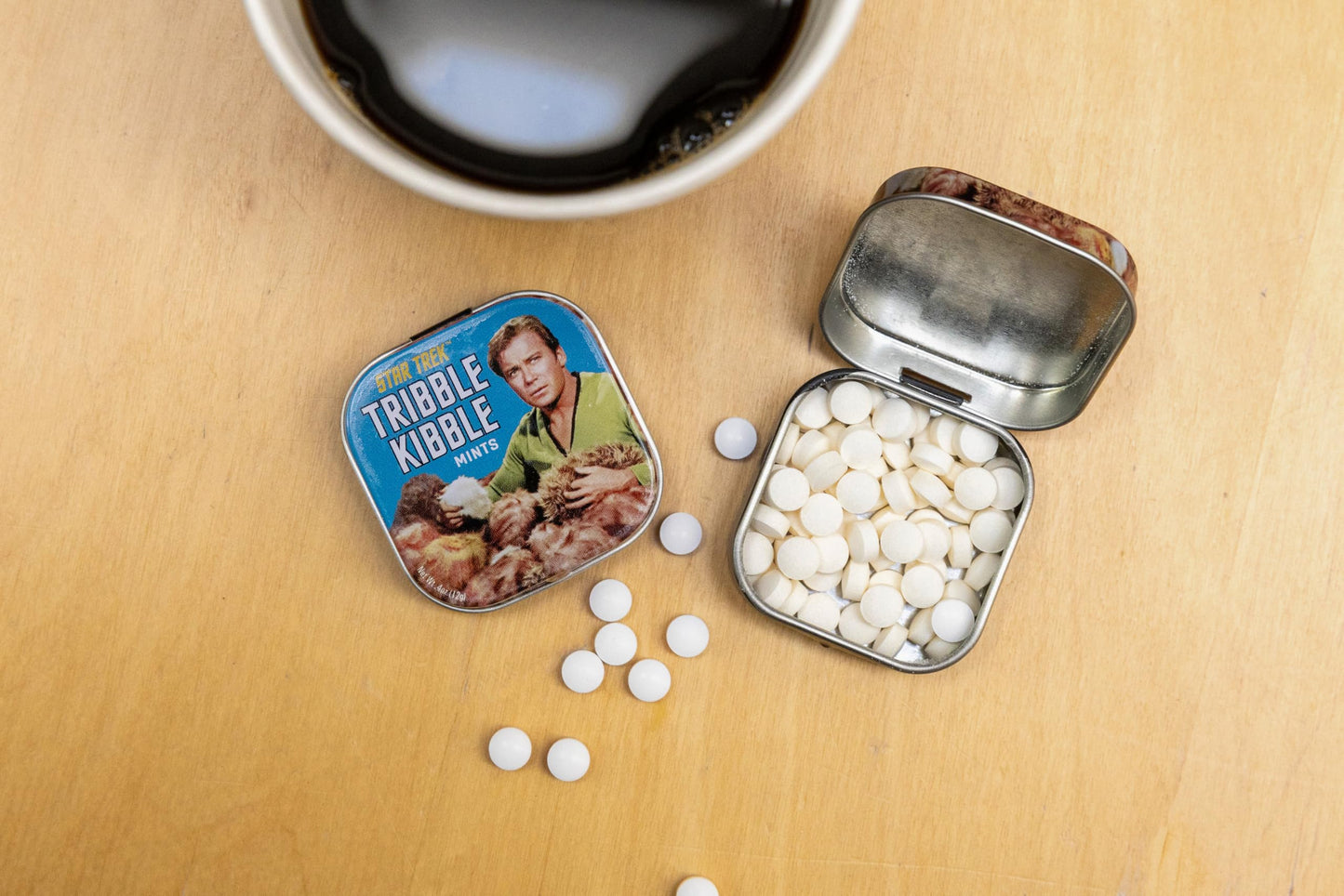 The Unemployed Philosophers Guild Star Trek Tribble Kibble Mints, 1 Tin, Net Wt .4Oz (12G)
