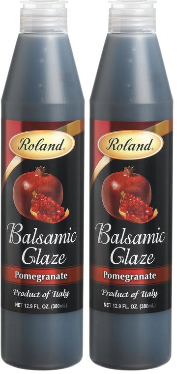 Roland Foods Balsamic Glaze, Pomegranate, 12.9 Ounce (Pack of 2)