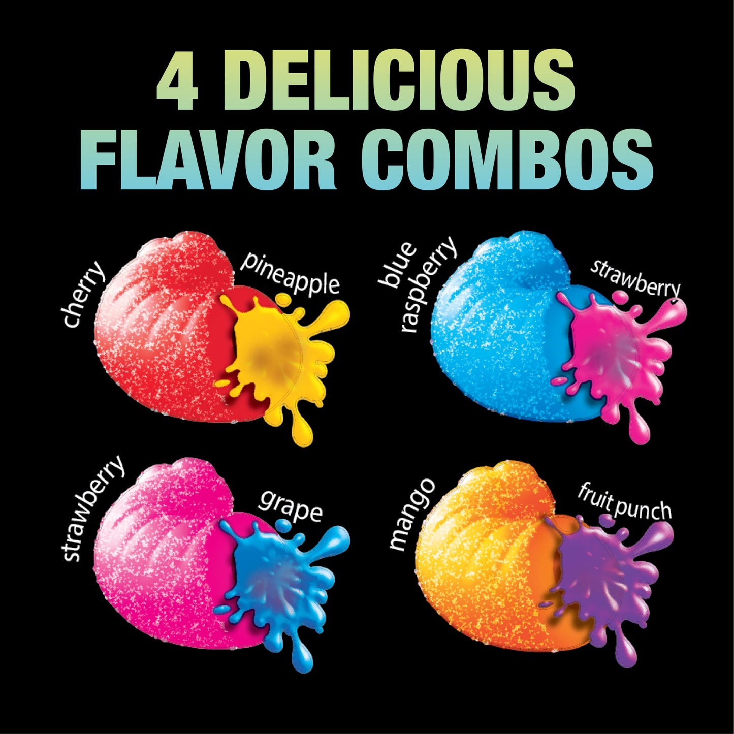 Trolli Sour Bursting Crawlers Gummy Candy, 4.25 Ounce (Pack of 12), Assorted Sour Flavors