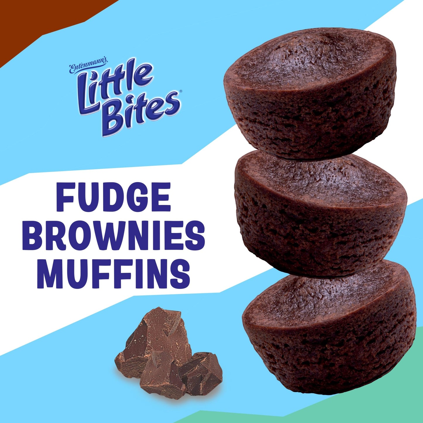 Entenmanns Little Bites Fudge Brownies, 9.75 oz, 5 Count