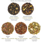 Tea Forte Winter Chalet enhanced Petite Presentation Box Gift Set Sampler  10 Count  2 of Each Blend Individually Wrapped Handcrafted Pyramid Infuser Bags