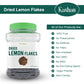 Kashan Dried Lemon Flakes, Lime, Limoo Omani, Great For Cooking And Food & Tea Flavoring. Aromatic Seasoning 8Oz (226G)