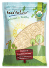 Food to Live Organic Blanched Sliced Almonds, Non-GMO, Vegan, 6 lb Bulk