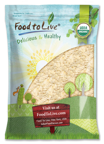 Food to Live Organic Blanched Sliced Almonds, Non-GMO, Vegan, 6 lb Bulk