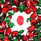 Strawberry Hard Candy - 5 Pounds - Strawberry Bon Bons - Strawberry Filled Hard Candies - Red and Green Candy - Classic Hard Can