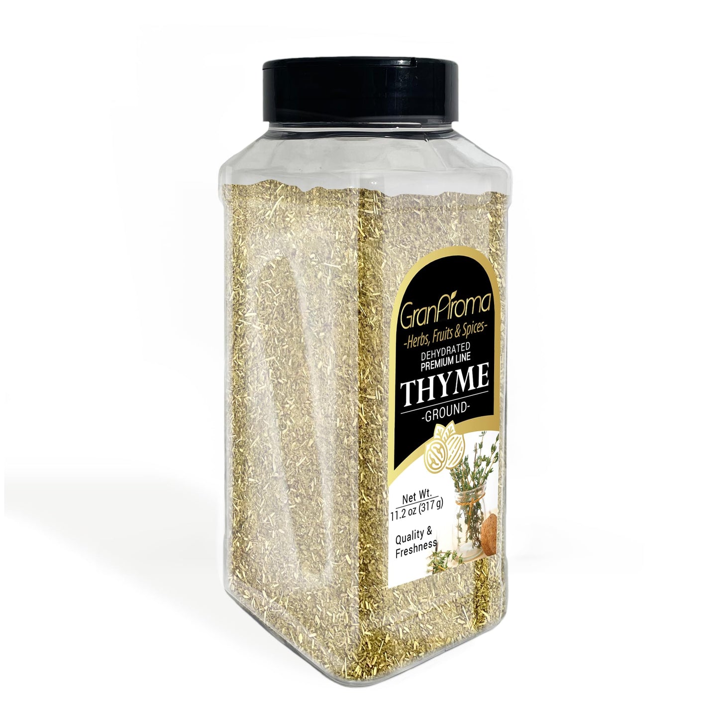 Granaroma Thyme Leaves, Fancy Cut, Traditional Herb (2 Pound)