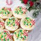 Christmas Sprinkles Edible 8 Oz Christmas Tree Sprinkle Holiday Cake Sprinkles Red Green White Jimmies Sprinkle Edible Winter Holiday Jimmies Mix for Cake Baking Cookie Ice Cream Decorations