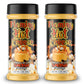 Smash Seasonings Flaming Hot Cheese Popcorn Seasoning, 2 Pack, 3.1oz Shaker Bottles