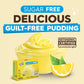 Simply Delish Instant Delicious Lemon 6 Pack Pudding Mix - Delicious Guilt Free Desserts - All Natural, Sugar Free, Keto, Non Gm