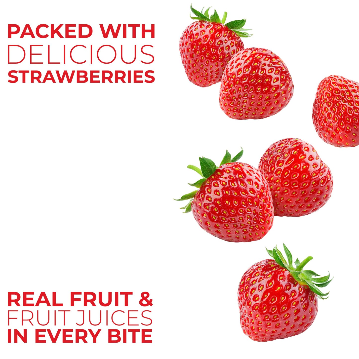 Betty Lous Fruit Bars, Strawberry Pack of 12, Gluten Free, Vegan, Non GMO, Deliciously Healthy Snacks Made with All Natural Fru