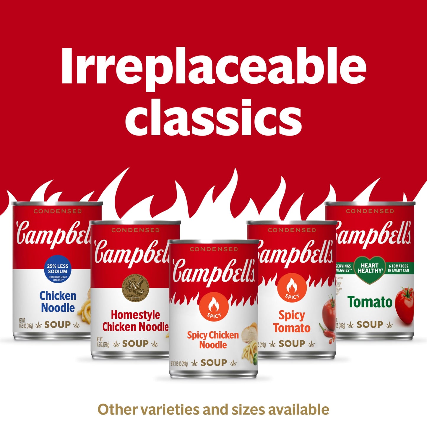 Campbell's Condensed Spicy Chicken Noodle Soup - 10.5 oz Can (Pack of 1)