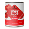 Dependable Foods Pizza Sauce - 6.10 Lbs., 106 oz.- Extra Heavy Pizza Sauce with Basil - Authentic California Vine to Bottle Blen