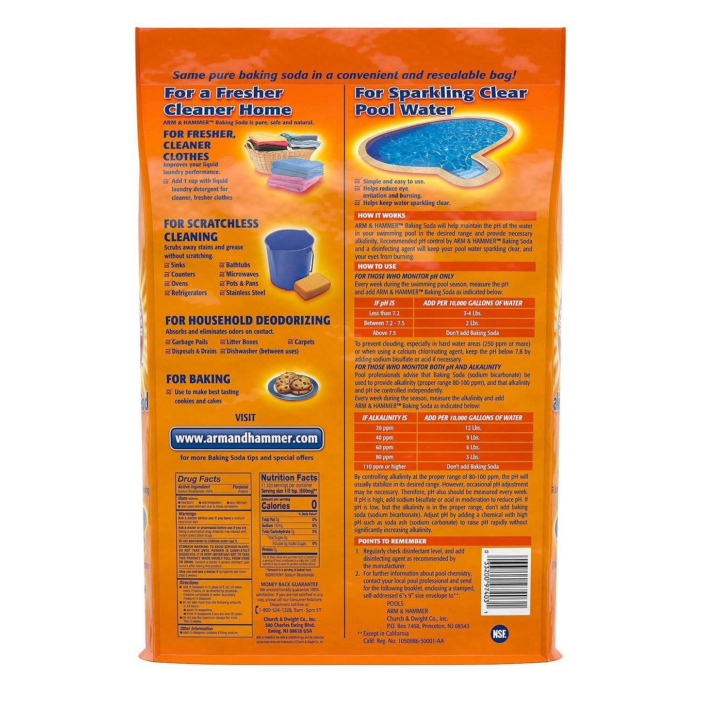 Arm & Hammer Pure Baking Soda (15 lbs.)
