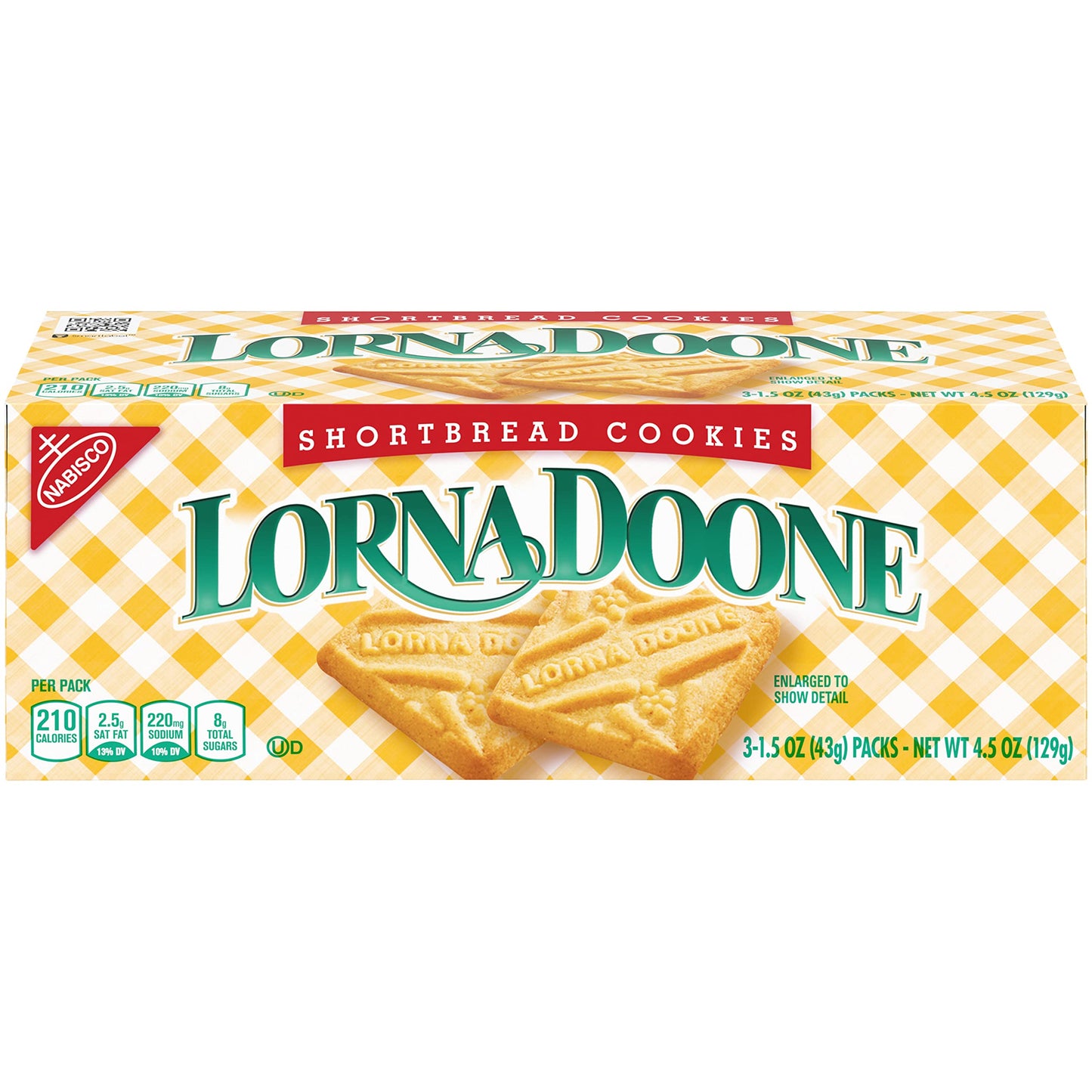 Lorna Doone Shortbread Cookies, 12 - 4.5 Ounce Boxes (Pack Of 12)