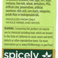 Spicely Organic Sesame Seeds Black Whole 0.45 Ounce Ecobox Certified Gluten Free