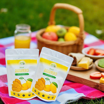 CHAVI Dried Mango Superfood Snacks, Unsulfured, Vegan, Non-GMO, Gluten-Free, 28 Oz (Pack of 2 x 14 Oz)