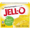 Jell-O Island Pineapple Gelatin Mix - Pack of 6, 3 Ounce Boxes, No Color