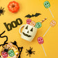 Halloween Multicolor Skulls Tattoo Lollipop Suckers Candy  Great for Halloween Goody Bag Fillers  Individually Wrapped  6 gram Pop (Half-Pound)