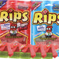 Licorice Bite Size Candy Real Fruit Juice Flavored Fat Free Rips Candies (4Oz) And Sour Dudes | Strawberry, Raspberry,Cherry, Wi