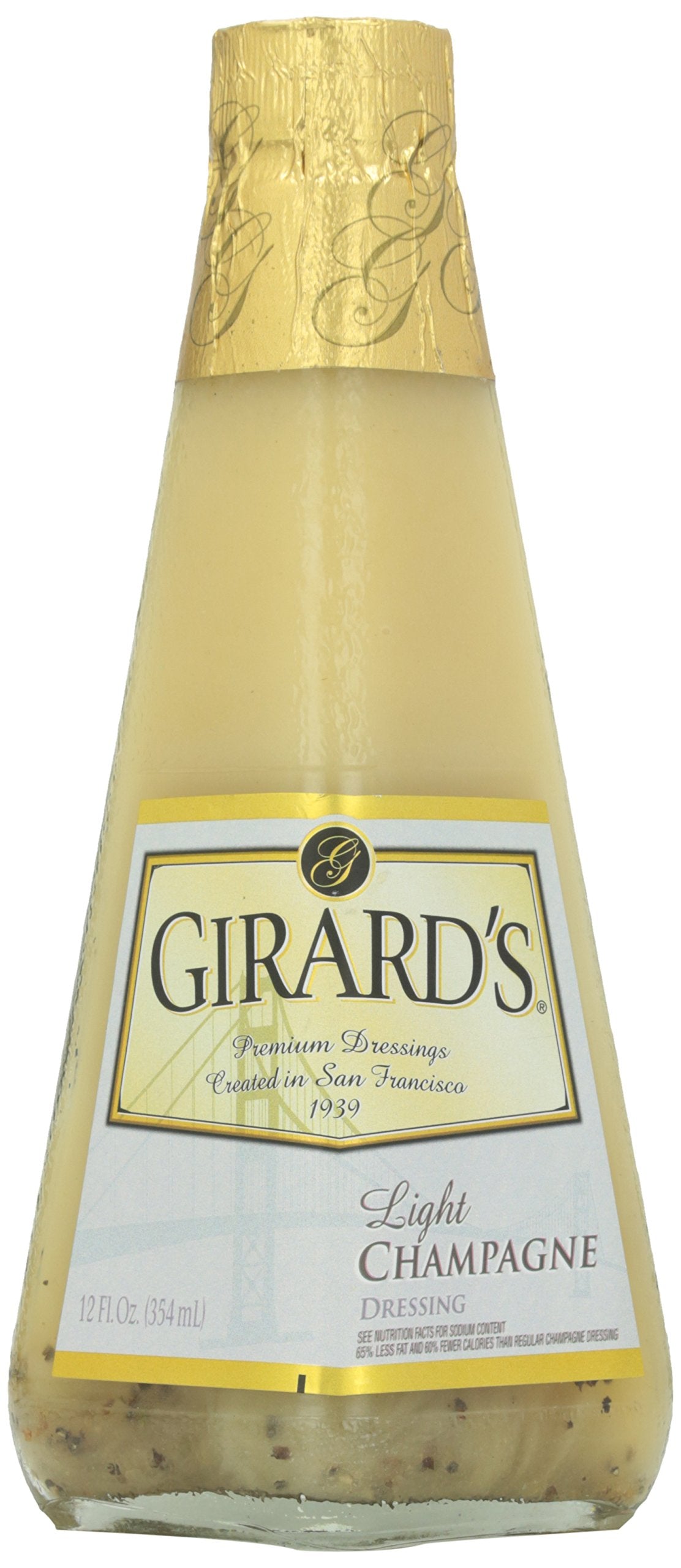Girards Dressing Light Champagne, 12 oz