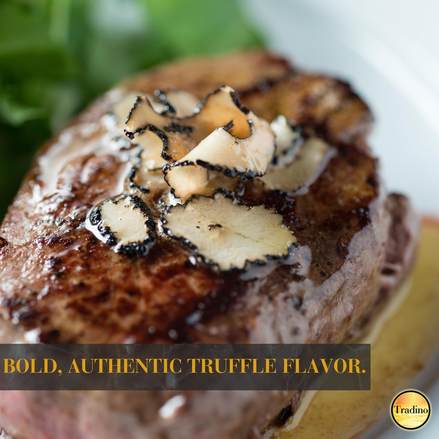 Tradino Premium Black Truffle Slices | Fresh Black Truffle Carpaccio | Luxury Gourmet Finishing | Ideal For Enhancing Dishes | 3