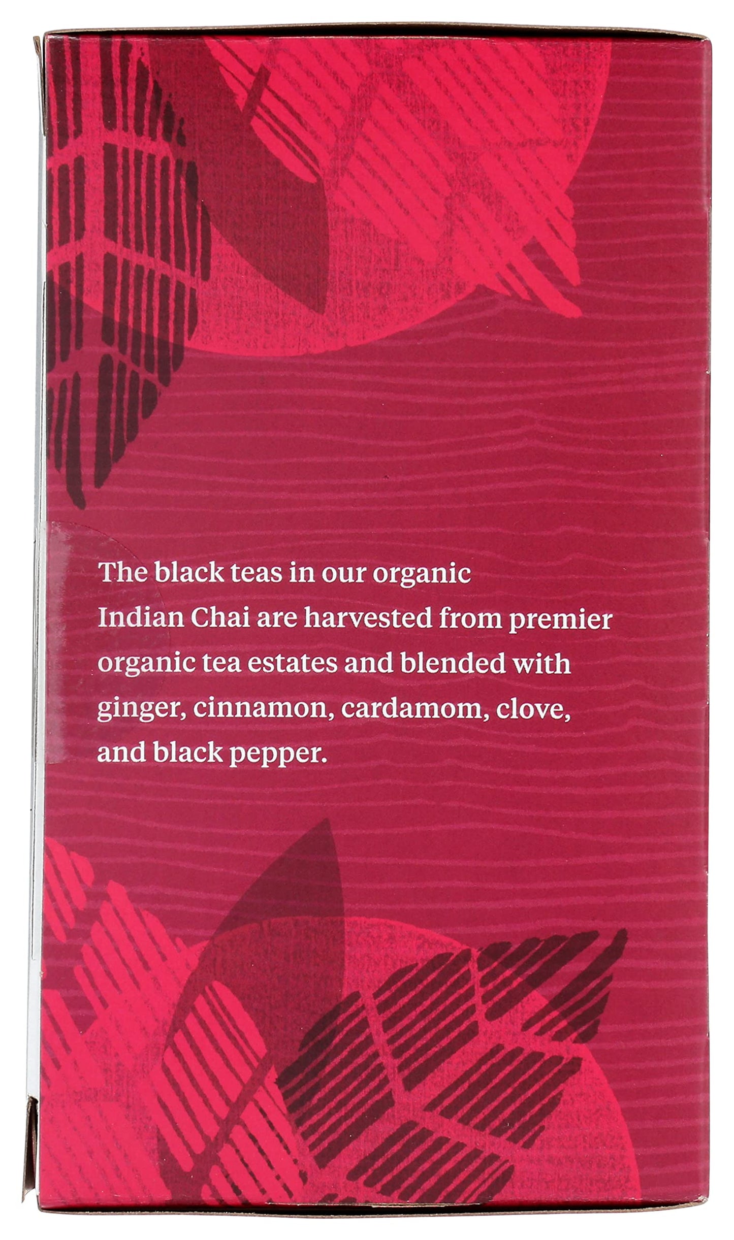 Allegro Organic Indian Chai Tea Bags, 20 Count - Premium Quality Herbal Infusion for a Soothing Experience