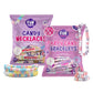 Party Candy Bracelets and Candy Necklaces - 21 Oz Bag (2 Packs - 68 Cnt) - Fruit Flavors - Individually Wrapped Candies for Party Favors  Classroom Rewards  and Goodie Bags by Funtasty