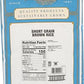 Lundberg Family Farms Short Grain Brown Rice, 400 Oz