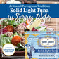 Santo Amaro Artisanal Wild Tuna - Pole & Line Caught, 24g Protein, 90 Calories, 4.2 Ounce (Pack of 12)