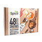 iSpice 48-Pack Starter Spice Set - Essential Herbs & Spices for Cooking - 5.29 Ounce Each - All-Natural, Kosher, Non-GMO