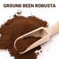 Doanhdang - 17.6 Oz Enhanced Robusta Ground Bean Coffee, 100% Robusta Medium Roast, Rich Flavor For Espresso Shot And Brew, Origin From Vietnam, Ground Med Roast Beans