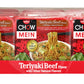 Nissin Chow Mein Premium Teriyaki Beef, 4.0 Ounce (Pack of 12)