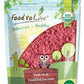 Food to Live Organic Strawberry Powder, 5 Pounds - Non-GMO, Freeze-Dried, 100% Pure, No Additives, Vegan, Bulk. Easy to Mix. Ric