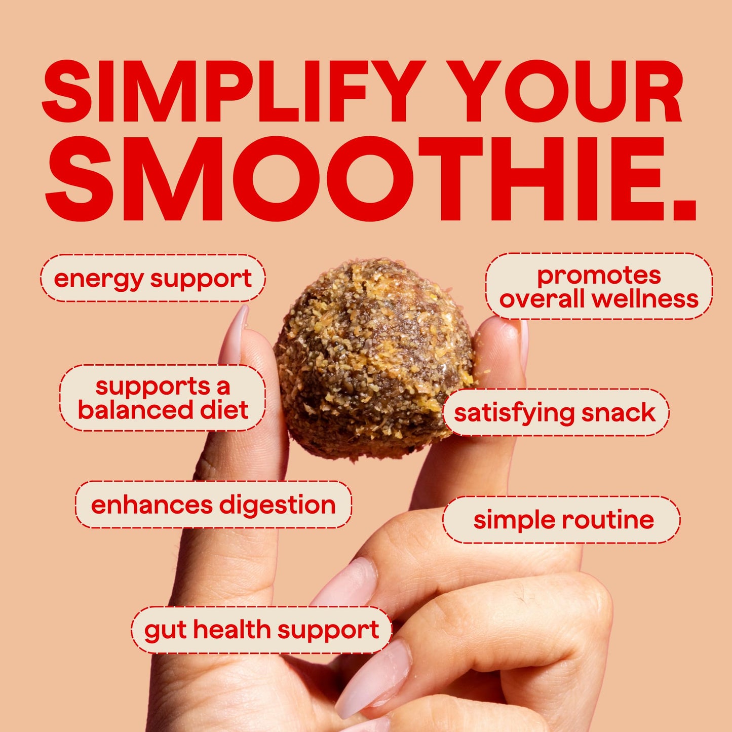 Blender  s Smoothie Booster Peanut Butter Blast 11.4 Ounce Superfood Mix 10 Pack