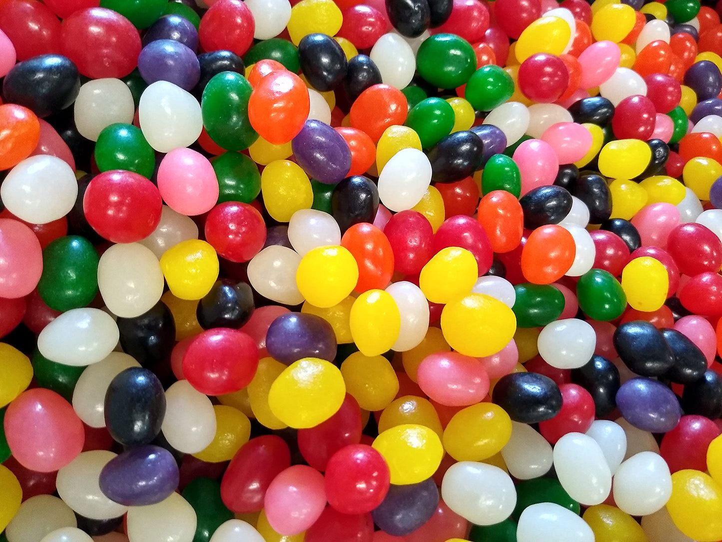 Emporium Candy Assorted Jelly Beans - 2 Lbs Of Fresh Delicious Lemon Lime Orange Cherry Strawberry Grape Pineapple Licorice, Red