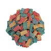 Smarty Stop Every Sour Belts Flavor Gummy Candies 1 Pound (Double Mini Quatro)