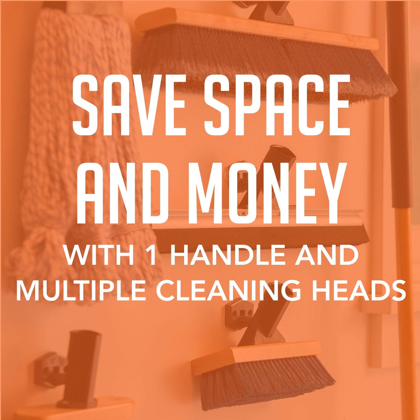 Swopt Premium Multi-Surface Angle Broom Cleaning Head - Indoor And Outdoor Angled Broom Set - Interchangeable With All Swopt Cle