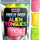 Space Age Snacks Premium Freeze Dried Taffy Candy - Alien Tongues - Fun Stickers - 4 Ounce Medium Size