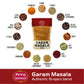 Spicy World Garam Masala Powder 7-Ounce (15 enhanced Spice Blend) | Salt Free  Vegan | Indian Origin | Garam Masala Spice Powder