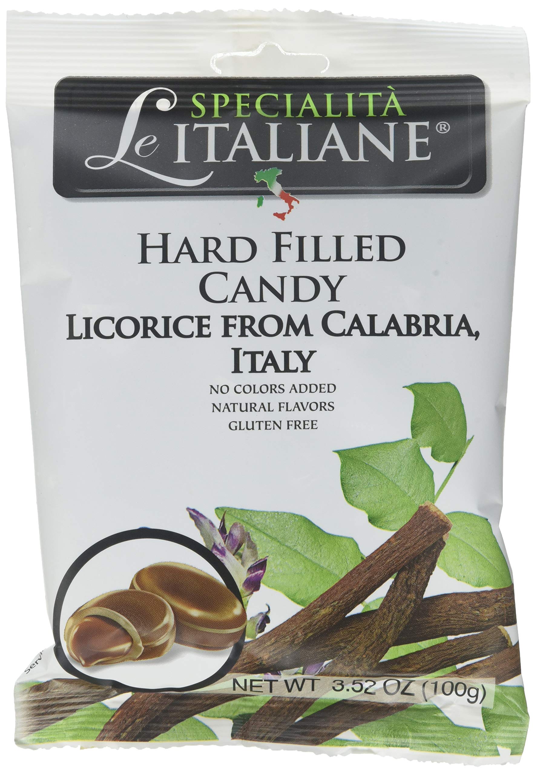 Serra Candies with Filling Of Calabria Liquorice PDO, 3.52 Oz (Pack Of 12)