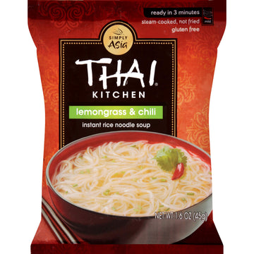 Thai Kitchen Instant Rice with Lemon Grass & Chili, 1.6 oz (Pack of 12)