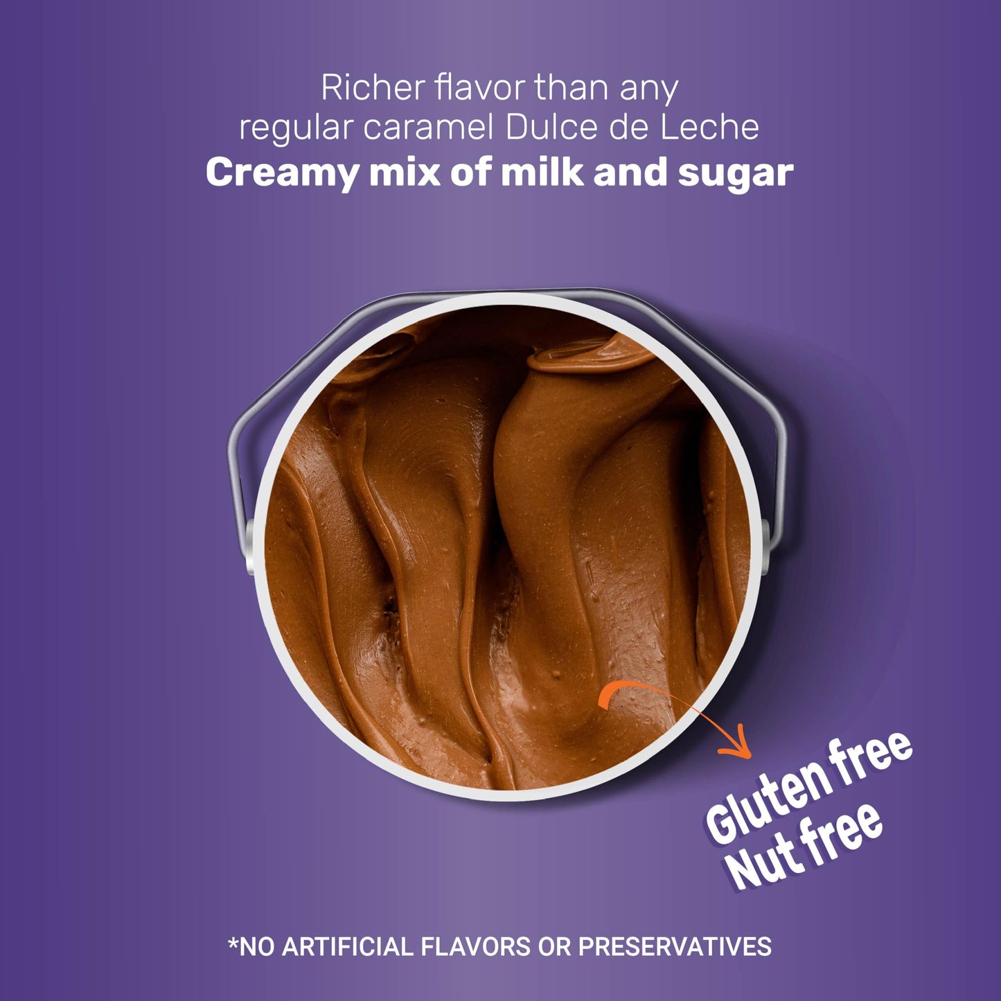 Gaucho Ranch Dulce de Leche Bakeable Caramel Milk Extract - 200 Ounces