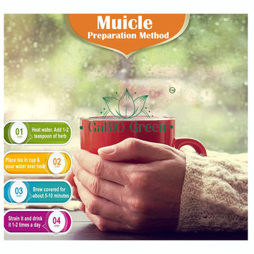 Muicle Mexican Honeysuckle 4.1 Oz/116.2 Gr Herbal Tea 100% Natural,Gabio Green Herbs