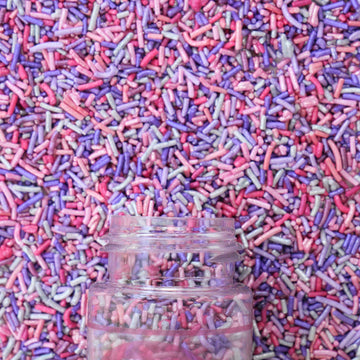 Confect Unicorn Bliss Rainbow Sprinkles - Custom Blend Jimmies - Multicolor Edible Toppings For Cake, Cupcake & Dessert Decorati