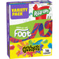 Fruit Roll-Ups, Fruit By The Foot, Gushers, Snacks Variety Pack, Kids Snacks, Halloween Candy Alternative, 16 Ct