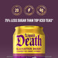 Liquid Death, Slaughter Berry Flavored Iced Tea, 12-Pack (12 Oz Cans), Raspberry Flavored Black Tea, Low Calorie, No Artificial