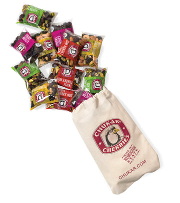 Chukar Cherries Energy Variety Pack, 12 x 1.85 Ounce Snacks, Assorted Flavors