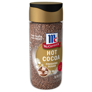 McCormick Hot Cocoa Finishing Sugar, 3.81 oz