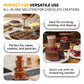 Oldsoul Chocolate Compound Buttons 2.2 Lb | Milk Chocolate 8% Real Cocoa | Smooth Melting | Perfect For Baking & Desserts (2.2 L